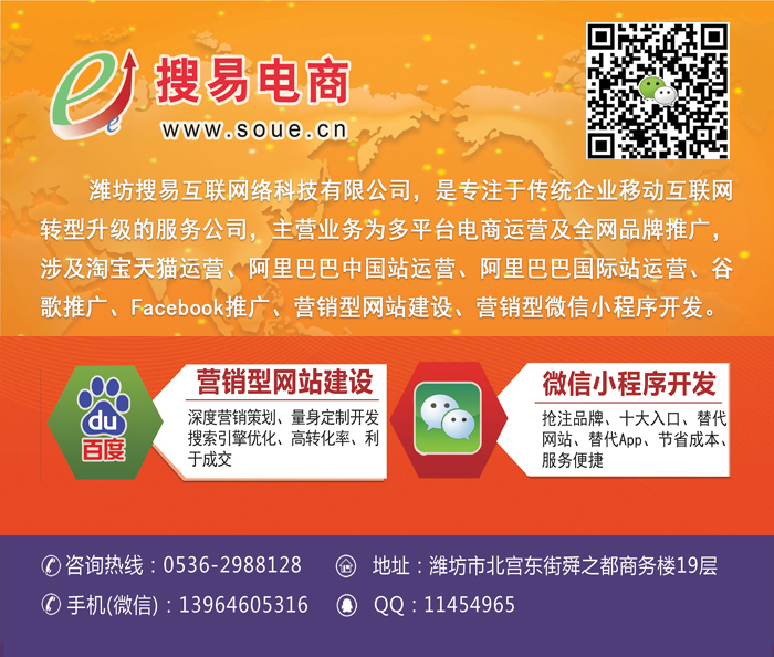 濰坊外貿型網站建設案例